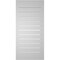 Ekena Millwork Vertical Surface Mount PVC Gable Vent: Functional, w/ 2"W x 2"P Brickmould Sill Frame, 18"W x 38"H GVPVE18X3803SF - alternate 5